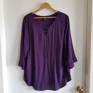 Torrid 3/4 sleeve blouse size 3